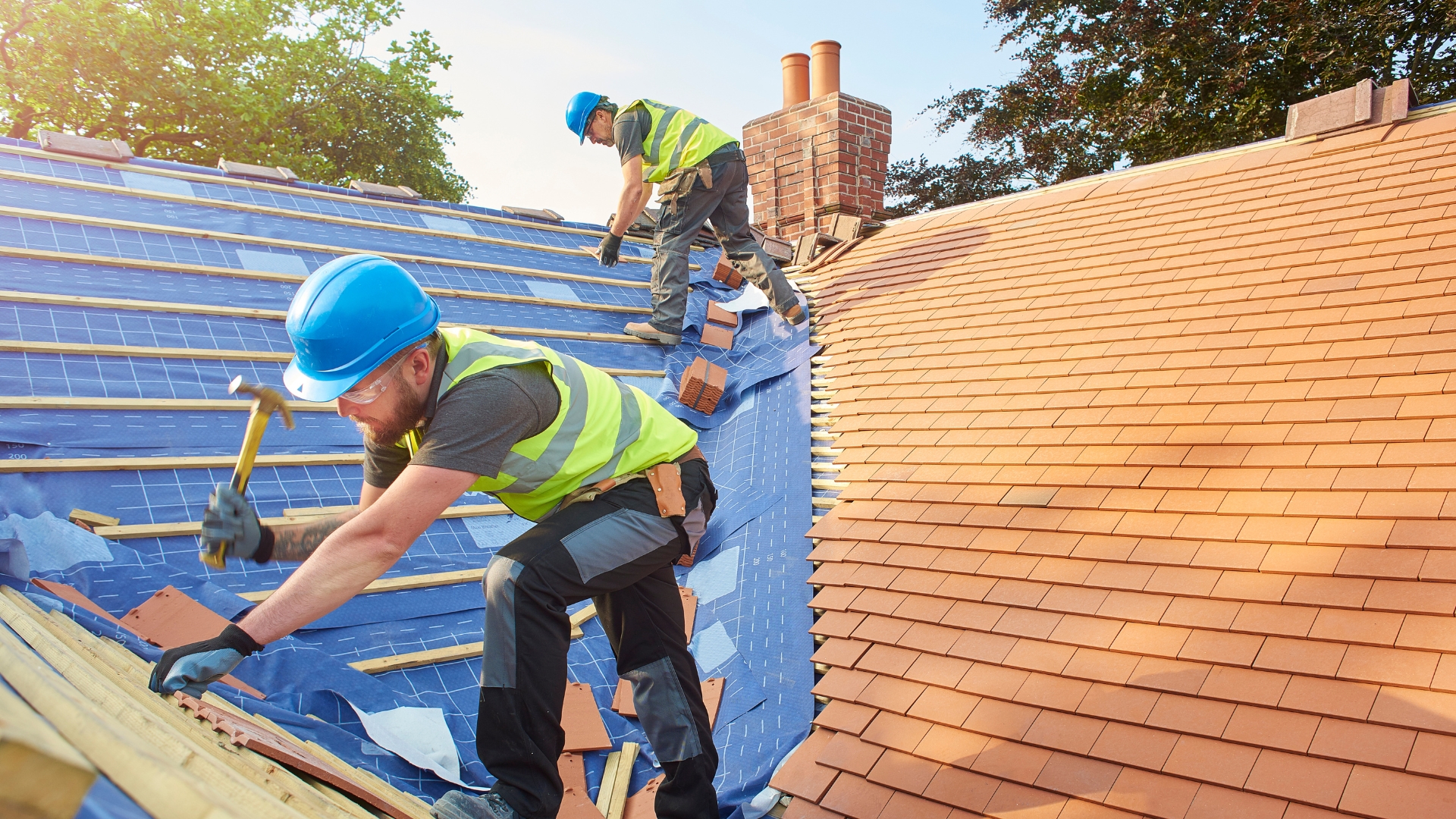 Roof Installation Banner