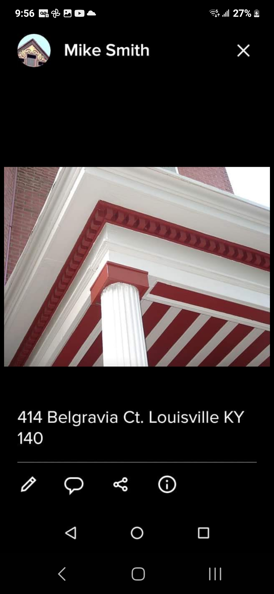 Historical exterior painting project in our Victorian neighborhood old Louisville kentucky  Thumbnail